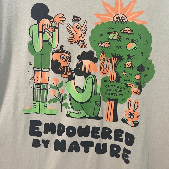 Outdoor Afro Empowered by Nature Boxy T-Shirt - Picture 3 of 6
